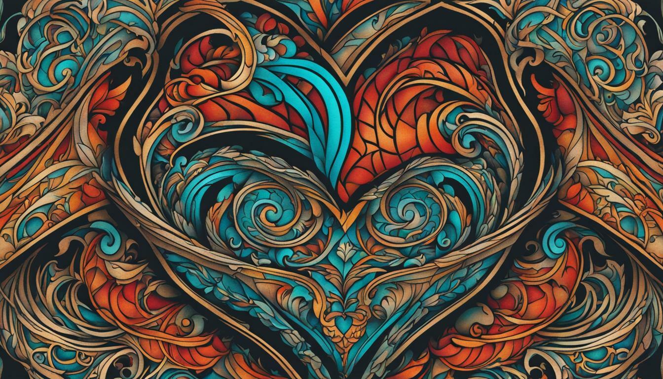 Uncover Unique Heart Outlines Tattoo Designs & Ideas